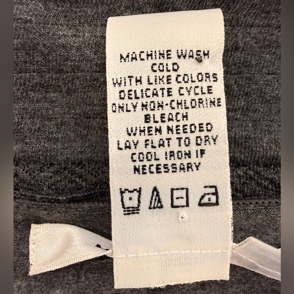 MAX STUDIO, Charcoal, Gray Knit Dress. Size L - Picture 8 of 9